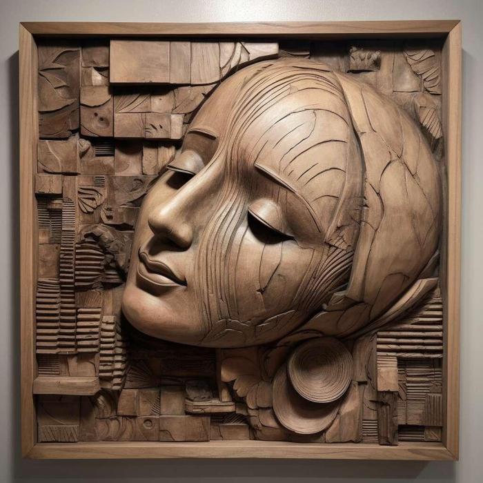 نموذج ثلاثي الأبعاد لآلة CNC 3D Art 